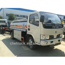 Dongfeng oil tanker for sale,4-5m3 fuel tank truck